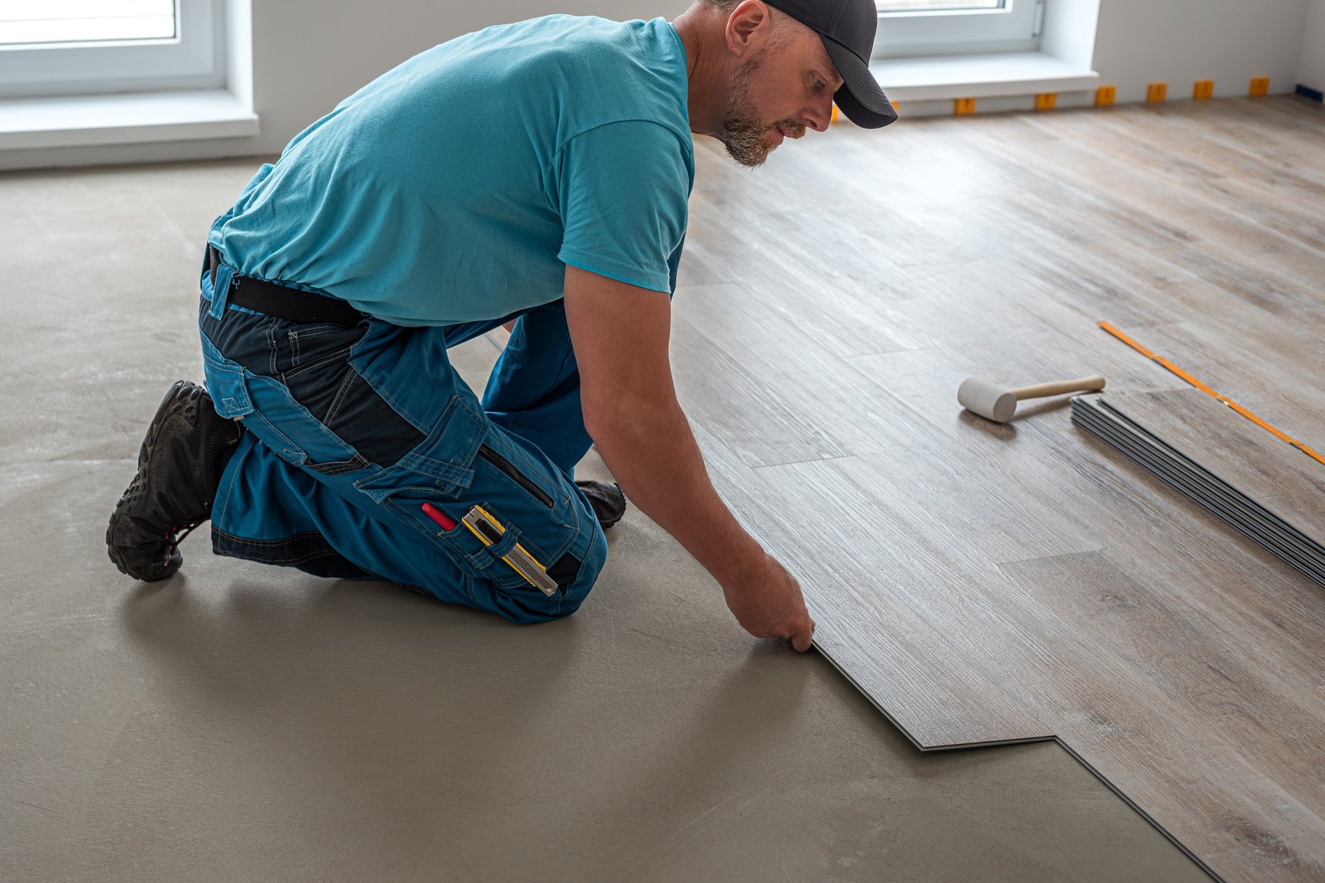 Laminate and vinyl plank flooring