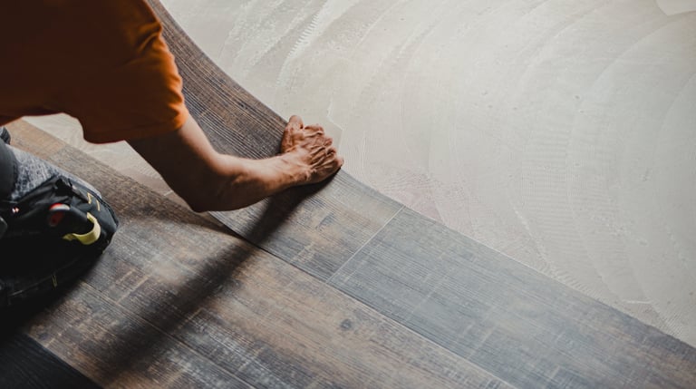 Professional carpet installation